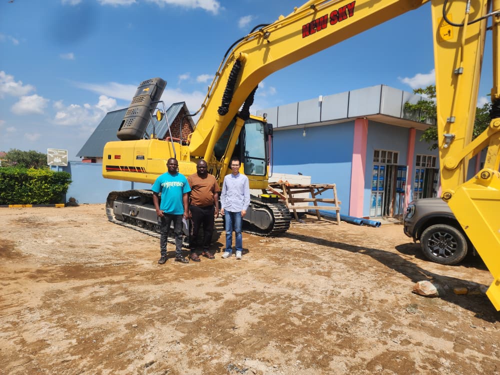 NEW SKY TANZANIA Delivers NK622 Excavator Successfully!